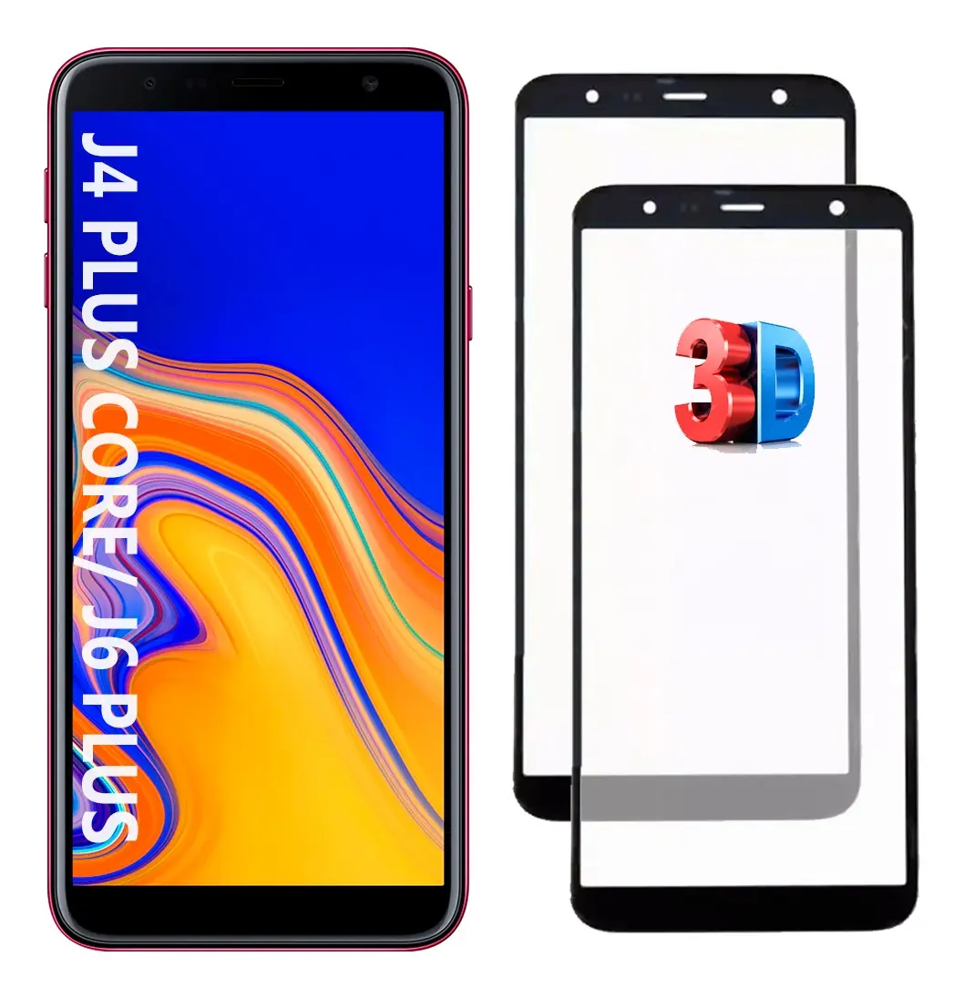 Película Vidro 3d Compatível Galaxy J4 J6 Plus