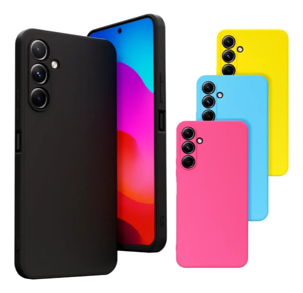 Capa Capinha Compatível Samsung A16 5g Proteção Aveludado